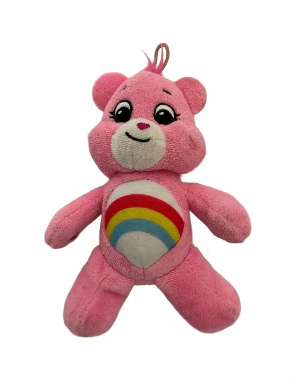 Care Bears Cheer Bear Pink Mini Plush Dangler Basic Fun 7
